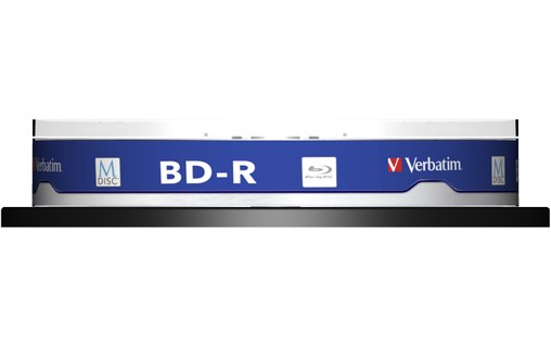 Verbatim 10x Blu-ray vierge BD-R 25 Go 4x MDISC