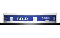 Verbatim 10x Blu-ray vierge BD-R 25 Go 4x MDISC