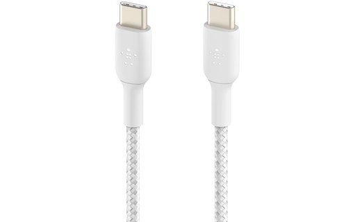 Belkin CAB004BT1MWH câble USB 1 m USB C Blanc
