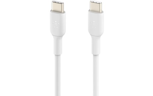 Câble Belkin USB-C vers USB-C - 2 m - Blanc