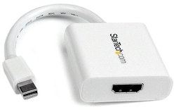 StarTech.com Convertisseur vidéo Mini DisplayPort vers HDMI - Blanc