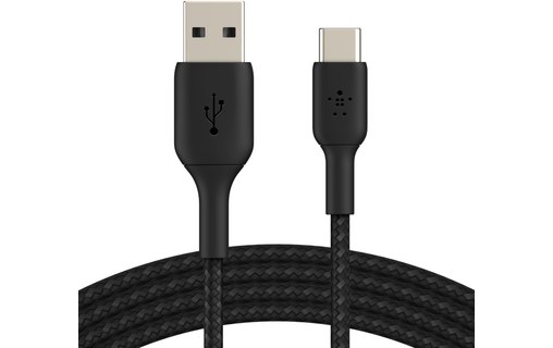 Belkin CAB002BT3MBK câble USB 3 m USB A USB C Noir