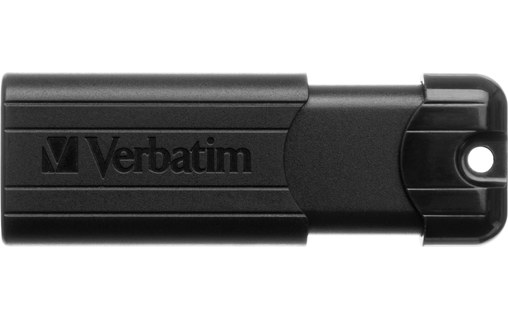 Clé USB Verbatim PinStripe 64 Go - Noir - USB 3.2
