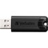 Clé USB Verbatim PinStripe 64 Go - Noir - USB 3.2