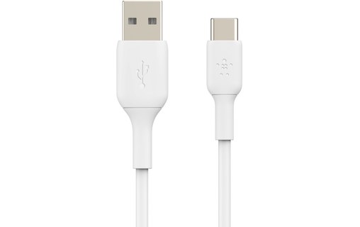 Belkin CAB001BT3MWH câble USB 3 m USB A USB C Blanc