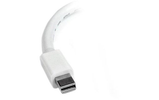 StarTech.com Convertisseur vidéo Mini DisplayPort vers HDMI - Blanc