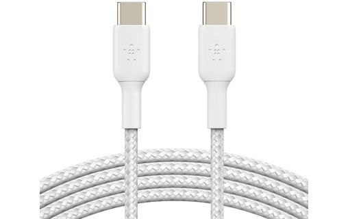 Belkin CAB004BT1MWH câble USB 1 m USB C Blanc
