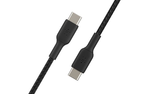 Belkin CAB004BT1MBK câble USB 1 m USB C Noir