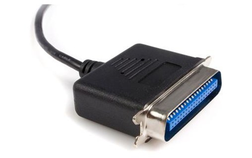 StarTech.com Câble Adaptateur de 3m USB vers 1 Port Parallèle pour Imprimante -