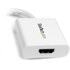 StarTech.com Convertisseur vidéo Mini DisplayPort vers HDMI - Blanc