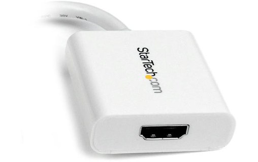 StarTech.com Convertisseur vidéo Mini DisplayPort vers HDMI - Blanc