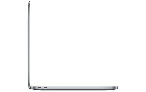 MacBook Pro 13" (2017) 2x TB 3 i7 2,5 GHz 16 Go SSD 512 Go Gris sidéral