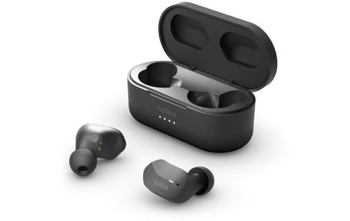 Écouteurs sport Belkin SoundForm, Noir - Bluetooth