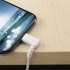 StarTech.com Câble Lightning vers USB coudé de 1 m - Certifié Apple MFi - Blanc