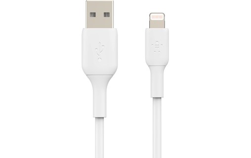 Belkin CAA001BT2MWH câble Lightning 2 m Blanc