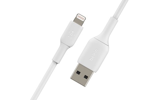 Belkin CAA001BT2MWH câble Lightning 2 m Blanc