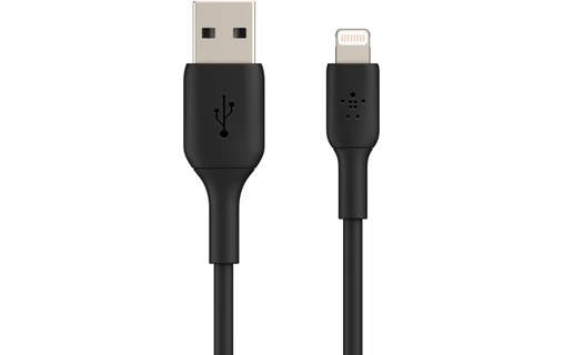 Belkin CAA001BT1MBK câble Lightning 1 m Noir