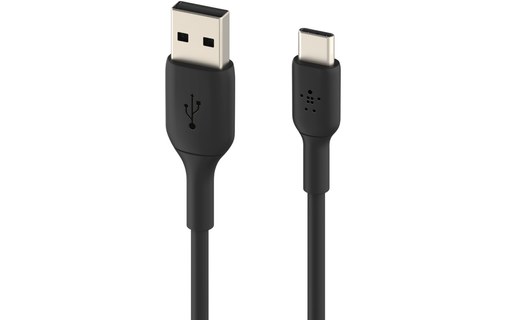 Belkin CAB001BT1MBK câble USB 1 m USB A USB C Noir