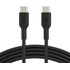 Belkin CAB003BT2MBK câble USB 2 m USB C Noir
