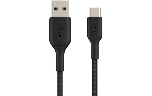 Belkin CAB002BT0MBK câble USB 0,15 m USB A USB C Noir