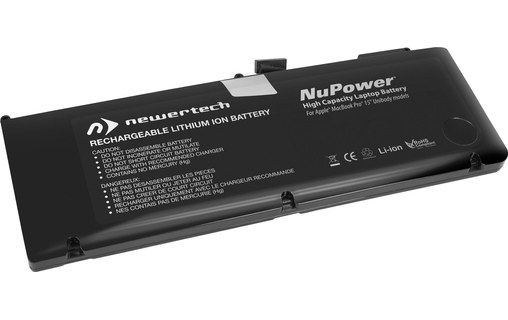 NewerTech NuPower - Batterie 85 Wh pour MacBook Pro 15 Unibody 2011 à mi-2012