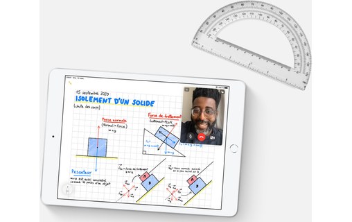 Apple iPad 10,2" - 2020 - Wi-Fi - 32 Go - Argent