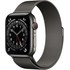 Apple Watch Series 6 (GPS + Cellular), 44 mm, acier graphite, milanaise graphite