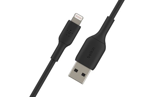Belkin CAA001BT0MBK câble Lightning 0,15 m Noir