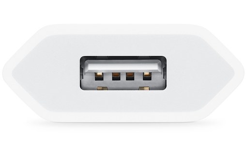 Apple MGN13ZM/A adaptateur de puissance & onduleur Intérieure 5 W Blanc