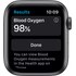 Apple Watch Series 6 (GPS + Cellular), 44 mm, gris sidéral aluminium, sport noir