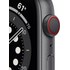 Apple Watch Series 6 (GPS + Cellular), 44 mm, gris sidéral aluminium, sport noir