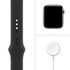 Apple Watch Series 6 (GPS + Cellular), 44 mm, acier graphite, sport noir