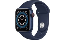 Apple Watch Series 6 (GPS + Cellular) 40 mm aluminium bleu, sport marine profond