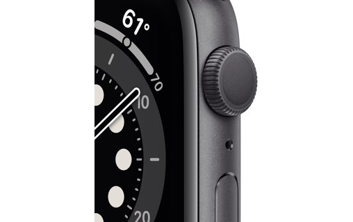 Apple Watch Series 6 OLED Gris GPS (satellite) 44 mm