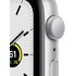 Apple Watch SE GPS, 44mm Silver Aluminium Case with White Sport Band, Regular