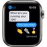 Apple Watch Series 6 (GPS + Cellular), 44 mm, acier graphite, milanaise graphite