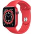 Apple Watch Series 6 (GPS), (PRODUCT) RED, 40 mm, aluminium rouge, sport rouge