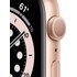 Apple Watch Series 6 (GPS), 44 mm, or-aluminium, sport sable rose