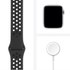Apple Watch Nike Series 6 (GPS), 44 mm, gris sidéral aluminium, anthracite/noir
