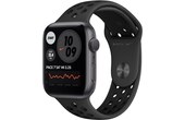 Apple Watch Nike Series 6 (GPS), 44 mm, gris sidéral aluminium, anthracite/noir