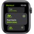 Apple Watch SE GPS, 44mm gris sidéral aluminium, Black Sport Band, Regular