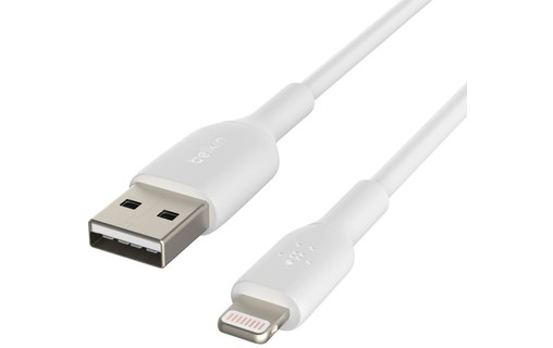 Belkin CAA001BT0MWH câble Lightning 0,15 m Blanc