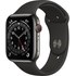 Apple Watch Series 6 (GPS + Cellular), 44 mm, acier graphite, sport noir
