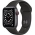 Apple Watch Series 6 (GPS + Cellular), 40 mm, gris sidéral aluminium, sport noir