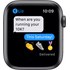Apple Watch Series 6 (GPS + Cellular), 44 mm, gris sidéral aluminium, sport noir