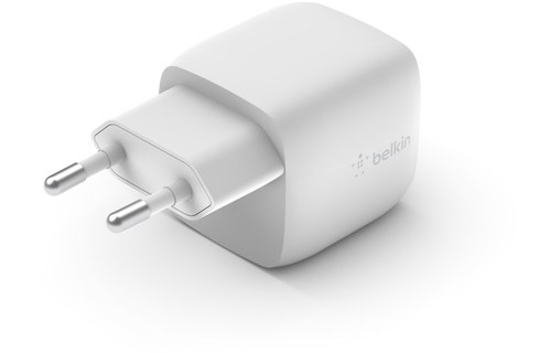 Belkin BOOST CHARGE - Chargeur secteur USB-C PD 30 W GaN