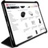 MacAlly BSTANDPRO5S-B - Étui de protection à rabat pour iPad Pro 11" 20/21 Noir