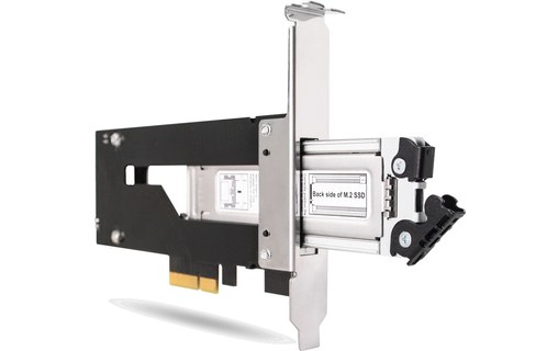 ICY DOCK ToughArmor MB840M2P-B - Carte PCIe avec rack amovible pour SSD M.2 NVMe