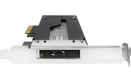 ICY DOCK ToughArmor MB840M2P-B - Carte PCIe avec rack amovible pour SSD M.2 NVMe