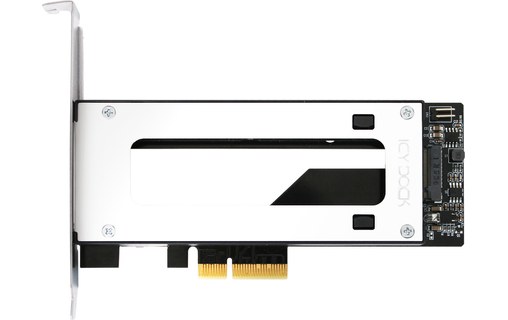 ICY DOCK ToughArmor MB840M2P-B - Carte PCIe avec rack amovible pour SSD M.2 NVMe
